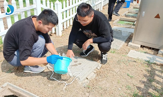 取水樣檢測